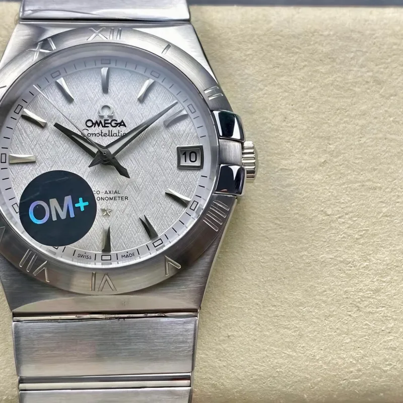 Omega Constellation 123.10.38.21.02.004 Replica - Zilveren Wijzerplaat Roestvrij Staal