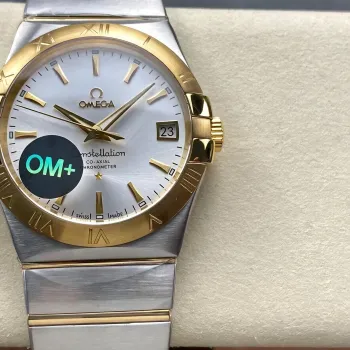Omega Constellation 123.20.38.21.02.002 Replica - Zilveren Wijzerplaat Roestvrij Staal