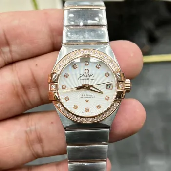Omega Constellation Uniseks 123.25.27.20.55.001 Replica - Parelmoer Wijzerplaat Tweekleurig