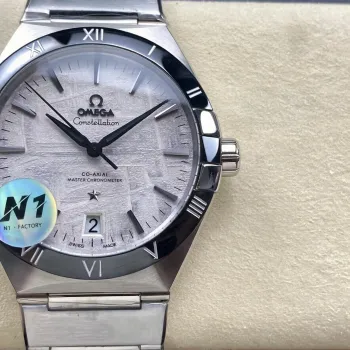 Omega Constellation 131.30.41.21.99.001 Replica - Grijze Wijzerplaat Roestvrij Staal