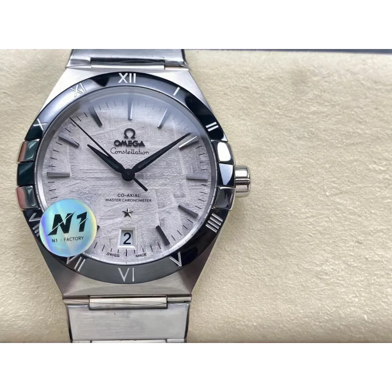 Omega Constellation 131.30.41.21.99.001 Replica - Grijze Wijzerplaat Roestvrij Staal