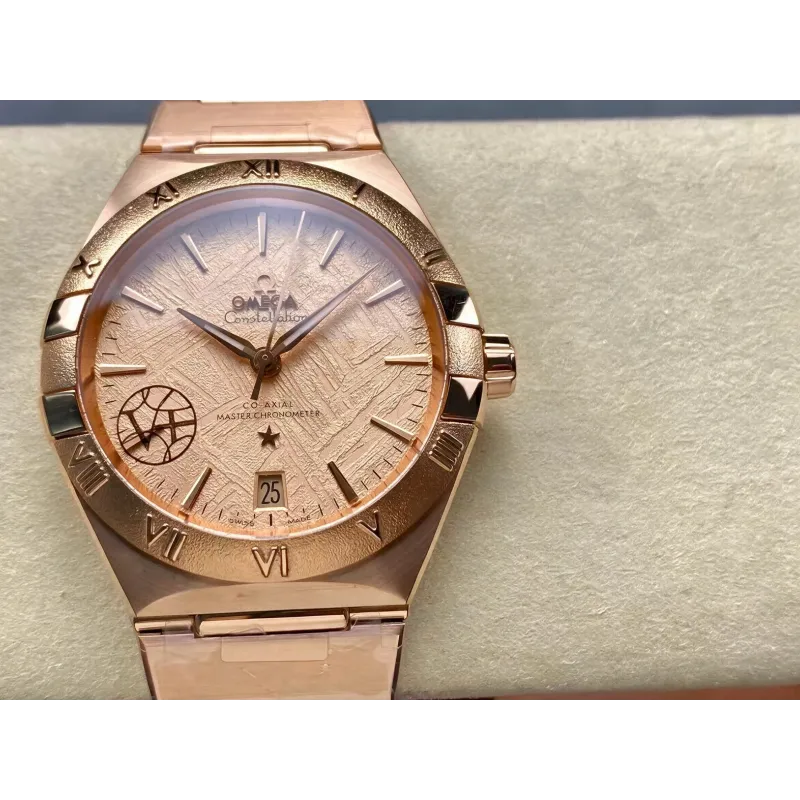 Omega Constellation 131.50.41.21.99.002 Replica - Rose Gold Rosegoud