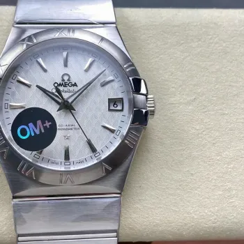 Omega Constellation 123.10.38.21.02.003 Replica - Zilveren Wijzerplaat Roestvrij Staal