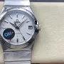 Omega Constellation 123.10.38.21.02.003 Replica - Zilveren Wijzerplaat Roestvrij Staal