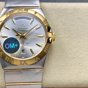 Omega Constellation 123.25.38.22.02.002 Replica - Zilveren Wijzerplaat Roestvrij Staal