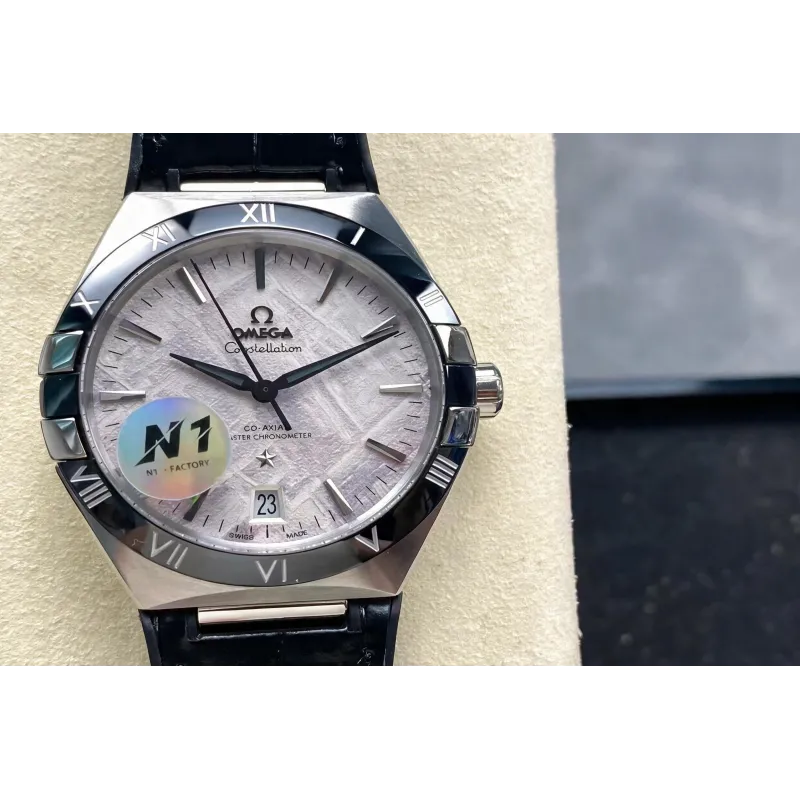 Omega Constellation 131.30.41.21.99.001 Replica - Grijze Wijzerplaat Roestvrij Staal