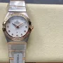 Omega Constellation Uniseks 123.20.27.60.52.002 Replica - Zilveren Wijzerplaat Roestvrij Staal