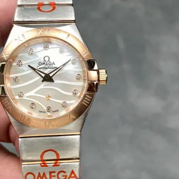 Omega Constellation Dames 123.20.27.60.55.006 Replica - Parelmoer Wijzerplaat Roestvrij Staal