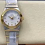 Omega Constellation Uniseks 123.20.27.60.52.001 Replica - Zilveren Wijzerplaat Roestvrij Staal