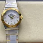 Omega Constellation Uniseks 123.20.27.60.52.001 Replica - Zilveren Wijzerplaat Roestvrij Staal