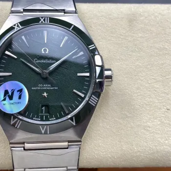 Omega Constellation 131.30.41.21.99.002 Replica - Groene Wijzerplaat Roestvrij Staal