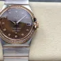 Omega Constellation 123.25.38.21.63.001 Replica - Bruine Wijzerplaat Roestvrij Staal