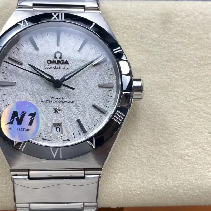 Omega Constellation 131.33.41.21.06.001 Replica - Grijze Wijzerplaat Roestvrij Staal
