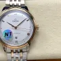 Omega De Ville 434.20.40.20.02.001 Replica - Zilveren Wijzerplaat Roestvrij Staal