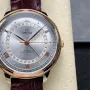 Omega De Ville 434.23.42.22.02.001 Replica - Zilveren Wijzerplaat Roestvrij Staal