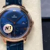Omega De Ville 434.53.41.20.03.001 Replica - Blauwe Wijzerplaat Tweekleurig