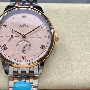 Omega De Ville 434.20.41.21.09.001 Replica - Linen Roestvrij Staal