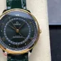 Omega De Ville 434.23.42.22.10.001 Replica - Groene Wijzerplaat Roestvrij Staal