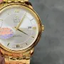 Omega De Ville 424.50.37.20.02.002 Replica - Zilveren Wijzerplaat Tweekleurig