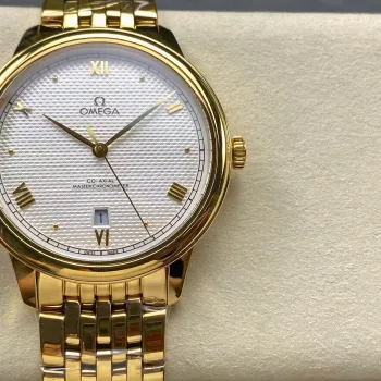 Omega De Ville 434.53.40.20.02.002 Replica - Zilveren Wijzerplaat Tweekleurig