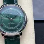 Omega De Ville 434.23.42.22.10.001 Replica - Groene Wijzerplaat Roestvrij Staal