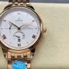 Omega De Ville 434.53.41.21.02.001 Replica - Zilveren Wijzerplaat Tweekleurig