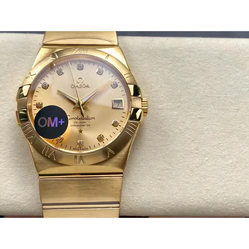Omega Constellation 123.50.38.21.58.001 Replica - Champagne Wijzerplaat Tweekleurig