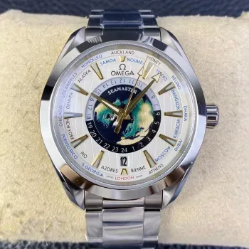 Omega Seamaster 220.93.43.22.99.001 (STEEL BRACELET EDITION) Replica - Grijze Wijzerplaat
