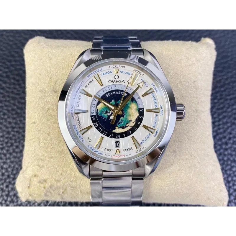 Omega Seamaster 220.93.43.22.99.001 (STEEL BRACELET EDITION) Replica - Grijze Wijzerplaat