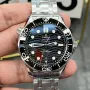 Omega Seamaster 210.30.42.20.01.001 Replica - Zwarte Wijzerplaat Roestvrij Staal