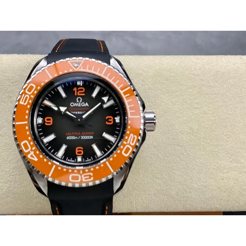 Omega Seamaster Planet Ocean 215.32.46.21.06.001 Replica - Grijze Wijzerplaat Roestvrij Staal
