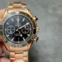 Omega Seamaster Planet Ocean 600M 215.63.46.51.01.001 Replica - Zwarte Wijzerplaat Rosegoud