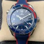 Omega Seamaster Planet Ocean PyeongChang 2018 522.32.44.21.03.001 Replica - Blauwe Wijzerplaat