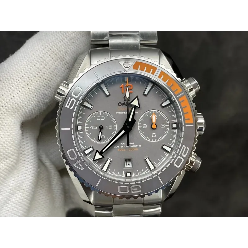 Omega Seamaster Planet Ocean 600M Chronograph 215.90.46.51.99.001 Replica - Grijze Wijzerplaat