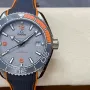 Omega Seamaster Planet Ocean 600M 215.92.44.21.99.001 Replica - Grijze Wijzerplaat Titanium
