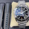 Omega Seamaster Planet Ocean 600M GMT 232.30.44.22.01.002 Replica - Zwarte Wijzerplaat