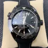 Omega Seamaster Planet Ocean 600M GMT Deep Black 215.92.46.22.01.001 Replica - Zwarte Wijzerplaat