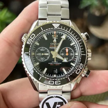 Omega Seamaster 215.30.46.51.01.001 Replica - Zwarte Wijzerplaat Geribbelde Lunette
