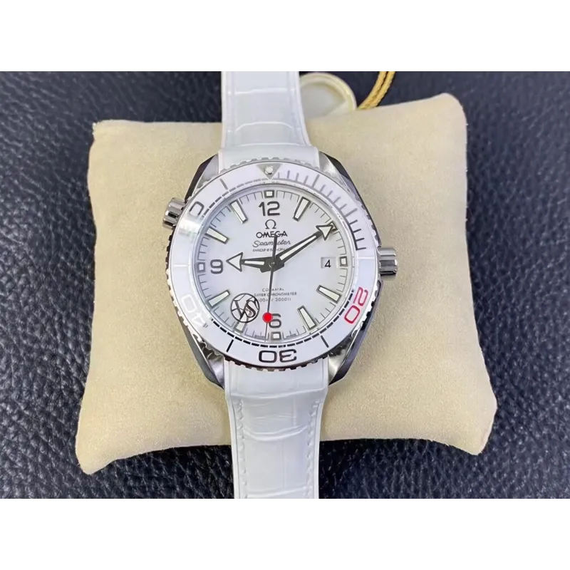 Omega Seamaster Planet Ocean Tokyo 2020 522.33.40.20.04.001 Replica - Witte Wijzerplaat