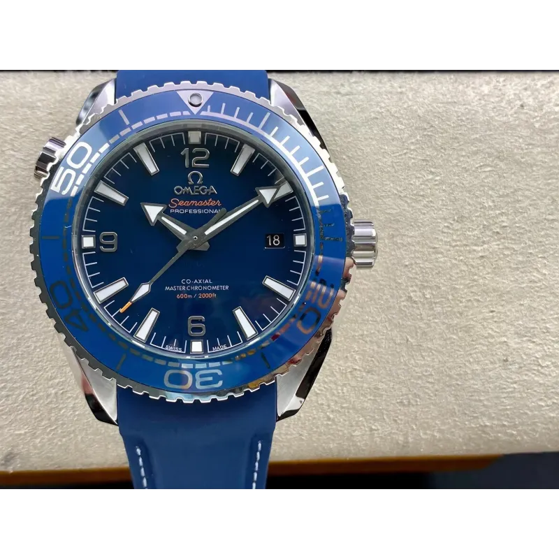Omega Seamaster Planet Ocean 600M 215.30.44.21.03.001 Replica - Blauwe Wijzerplaat