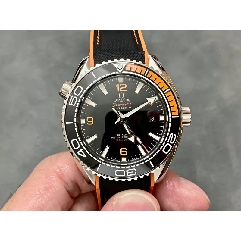 Omega Speedmaster Planet Ocean 600M 215.32.44.21.01.001 Replica - Zwarte Wijzerplaat