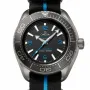 Omega Seamaster 215.92.46.21.01.001 Replica - Zwarte Wijzerplaat Geribbelde Lunette