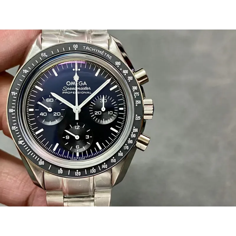 Omega Speedmaster Moonwatch Professional 310.30.42.50.01.001 Replica - Zwarte Wijzerplaat Roestvrij Staal