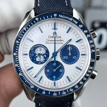 Omega Speedmaster 50th Anniversary Snoopy 310.32.42.50.02.001 Replica - Witte Wijzerplaat