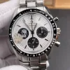 Omega Speedmaster Snoopy 310.32.42.50.02.001 Replica - Zilveren Wijzerplaat Tachymeter Lunette