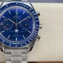 Omega Speedmaster Moonwatch 304.30.44.52.03.001 Replica - Blauwe Wijzerplaat Roestvrij Staal