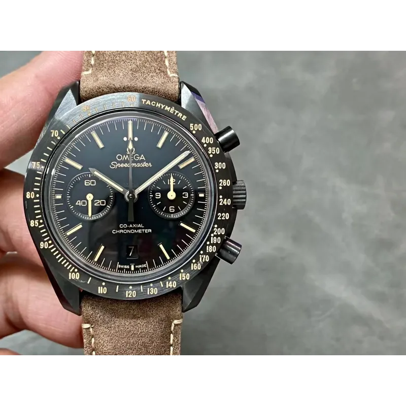 Omega Speedmaster 311.92.44.51.01.006 Replica - Zwarte Wijzerplaat Tachymeter Lunette