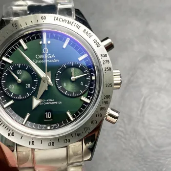 Omega Speedmaster '57 332.10.41.51.10.001 Replica - Groene Wijzerplaat Roestvrij Staal