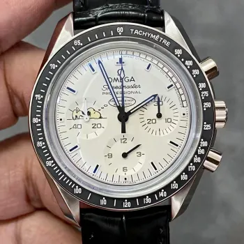 Omega Speedmaster Moonwatch Silver Snoopy 311.32.42.30.04.003 Replica - Witte Wijzerplaat