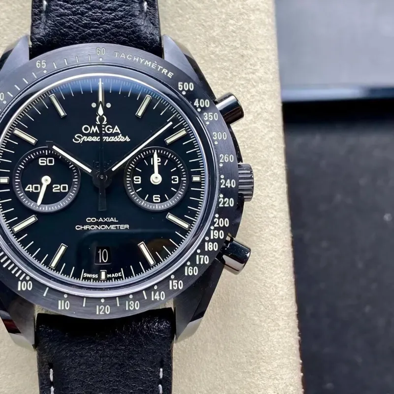 Omega Speedmaster Moonwatch 311.92.44.51.01.004 Replica - Zwarte Wijzerplaat Tachymeter Lunette